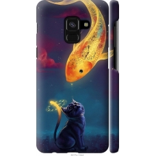 Чохол на Samsung Galaxy A8 2018 A530F Сон кішки 3017m-1344