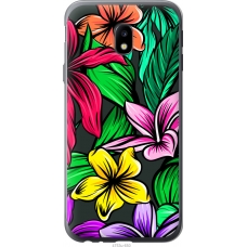 Чохол на Samsung Galaxy J3 (2017) Тропічні квіти 1 4753t-650