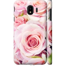 Чохол на Samsung Galaxy J4 2018 Троянди 525m-1487