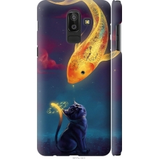 Чохол на Samsung Galaxy J8 2018 Сон кішки 3017m-1511