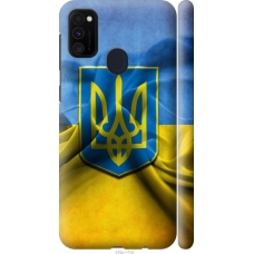 Чохол на Samsung Galaxy M30s 2019 Прапор та герб України 375m-1774
