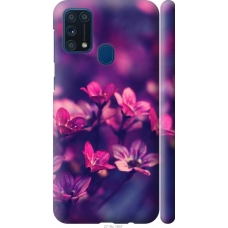 Чохол на Samsung Galaxy M31 M315F Пурпурні квіти 2719m-1907