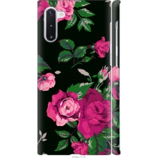 Чохол на Samsung Galaxy Note 10 Троянди на чорному фоні 2239m-1718