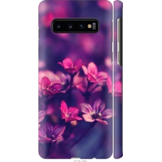 Чохол на Samsung Galaxy S10 Пурпурні квіти 2719m-1640