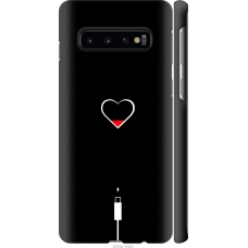 Чохол на Samsung Galaxy S10 Підзарядка серця 4274m-1640