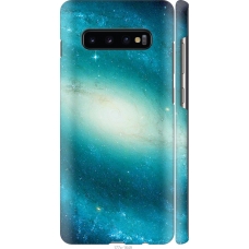 Чохол на Samsung Galaxy S10 Plus Блакитна галактика 177m-1649