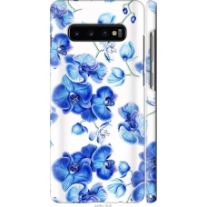 Чохол на Samsung Galaxy S10 Plus Блакитні орхідеї 4406m-1649