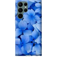 Чохол на Samsung Galaxy S22 Ultra Сині квіти 526u-2500