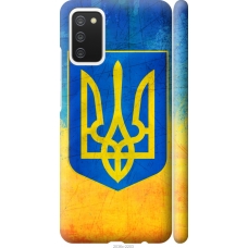 Чохол на Samsung Galaxy A02s A025F Герб України 2036m-2203
