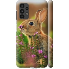 Чохол на Samsung Galaxy A13 A135F Кролик і квіти 3019m-2498