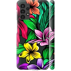 Чохол на Samsung Galaxy A13 A135F Тропічні квіти 1 4753m-2498