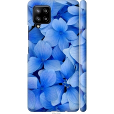 Чохол на Samsung Galaxy A42 A426B Сині квіти 526m-2098