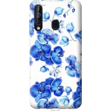 Чохол на Samsung Galaxy A60 2019 A606F Блакитні орхідеї 4406u-1699