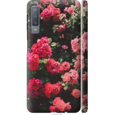 Чохол на Samsung Galaxy A7 (2018) A750F Кущ з трояндами 2729m-1582