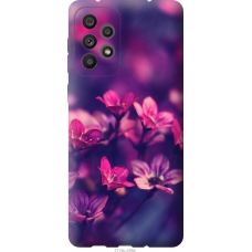 Чохол на Samsung Galaxy A73 A736B Пурпурні квіти 2719u-2586