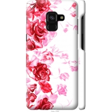 Чохол на Samsung Galaxy A8 2018 A530F Намальовані троянди 724m-1344