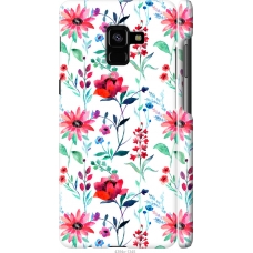 Чохол на Samsung Galaxy A8 Plus 2018 A730F Flowers 2 4394m-1345