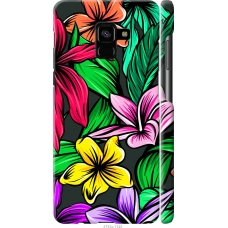 Чохол на Samsung Galaxy A8 Plus 2018 A730F Тропічні квіти 1 4753m-1345