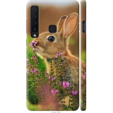 Чохол на Samsung Galaxy A9 (2018) Кролик і квіти 3019m-1503