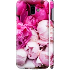 Чохол на Samsung Galaxy J6 Plus 2018 Рожеві півонії 2747m-1586