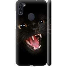 Чохол на Samsung Galaxy A11 A115F Чорна кішка 932m-2012