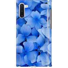 Чохол на Samsung Galaxy Note 10 Сині квіти 526m-1718