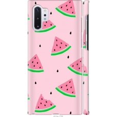 Чохол на Samsung Galaxy Note 10 Plus Рожевий кавун 4314m-1756