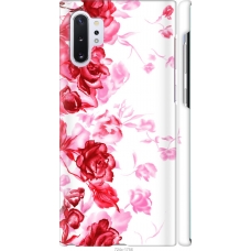 Чохол на Samsung Galaxy Note 10 Plus Намальовані троянди 724m-1756