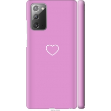 Чохол на Samsung Galaxy Note 20 Серце 2 4863m-2036