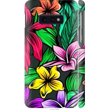 Чохол на Samsung Galaxy S10e Тропічні квіти 1 4753m-1646