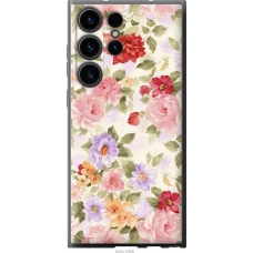Чохол на Samsung Galaxy S23 Ultra Квіткові шпалери 820u-2906