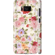 Чохол на Samsung Galaxy S8 Plus Квіткові шпалери 820m-817