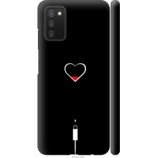 Чохол на Samsung Galaxy A03s A037F Підзарядка серця 4274m-2381