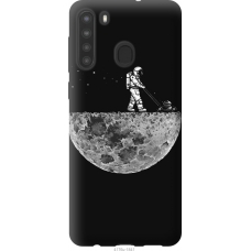 Чохол на Samsung Galaxy A21 Moon in dark 4176u-1841