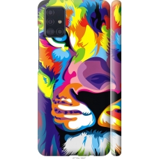 Чохол на Samsung Galaxy A51 2020 A515F Різнобарвний лев 2713m-1827