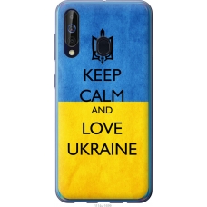 Чохол на Samsung Galaxy A60 2019 A606F Keep calm and love Ukraine v2 1114u-1699