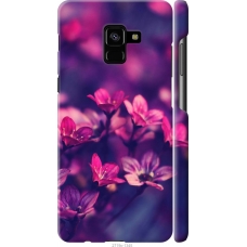 Чохол на Samsung Galaxy A8 Plus 2018 A730F Пурпурні квіти 2719m-1345