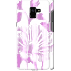 Чохол на Samsung Galaxy A8 Plus 2018 A730F Рожевий бутон. Квітка. Pink Flower Bloom 4765m-1345