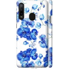 Чохол на Samsung Galaxy A8S Блакитні орхідеї 4406m-1636
