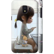 Чохол на Samsung Galaxy J2 Core Мила дівчинка з зайчиком 4039m-1565