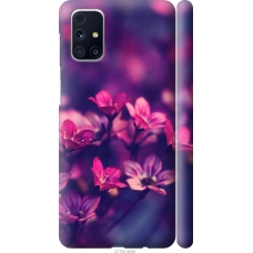 Чохол на Samsung Galaxy M31s M317F Пурпурні квіти 2719m-2055