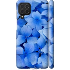 Чохол на Samsung Galaxy M62 Сині квіти 526m-2263
