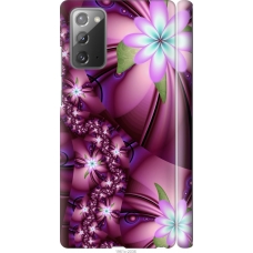 Чохол на Samsung Galaxy Note 20 Квіткова мозаїка 1961m-2036