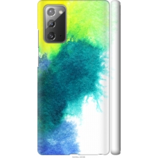 Чохол на Samsung Galaxy Note 20 Різнокольорові бризки 3430m-2036