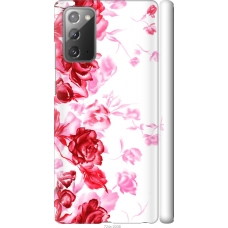 Чохол на Samsung Galaxy Note 20 Намальовані троянди 724m-2036