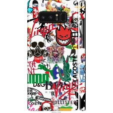 Чохол на Samsung Galaxy Note 8 Many different logos 4022m-1020