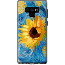 Чохол на Samsung Galaxy Note 9 N960F Квіти жовто-блакитні 5308u-1512
