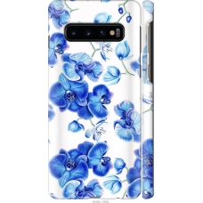 Чохол на Samsung Galaxy S10 Блакитні орхідеї 4406m-1640