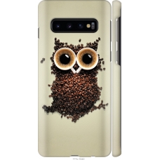 Чохол на Samsung Galaxy S10 Сова з кави 777m-1640