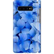Чохол на Samsung Galaxy S10 Plus Сині квіти 526m-1649